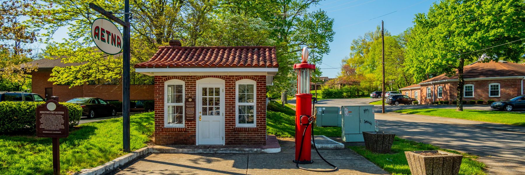 Middletown historic gas station