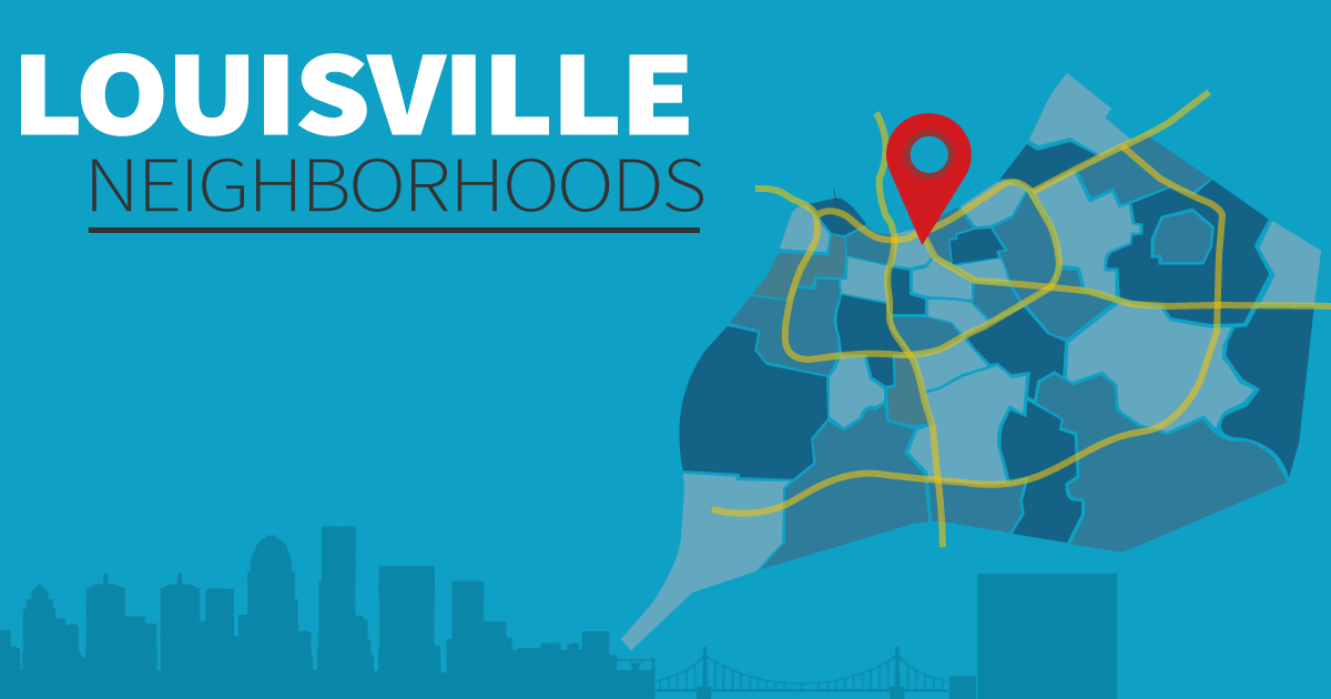 Louisville Neighborhood Map 