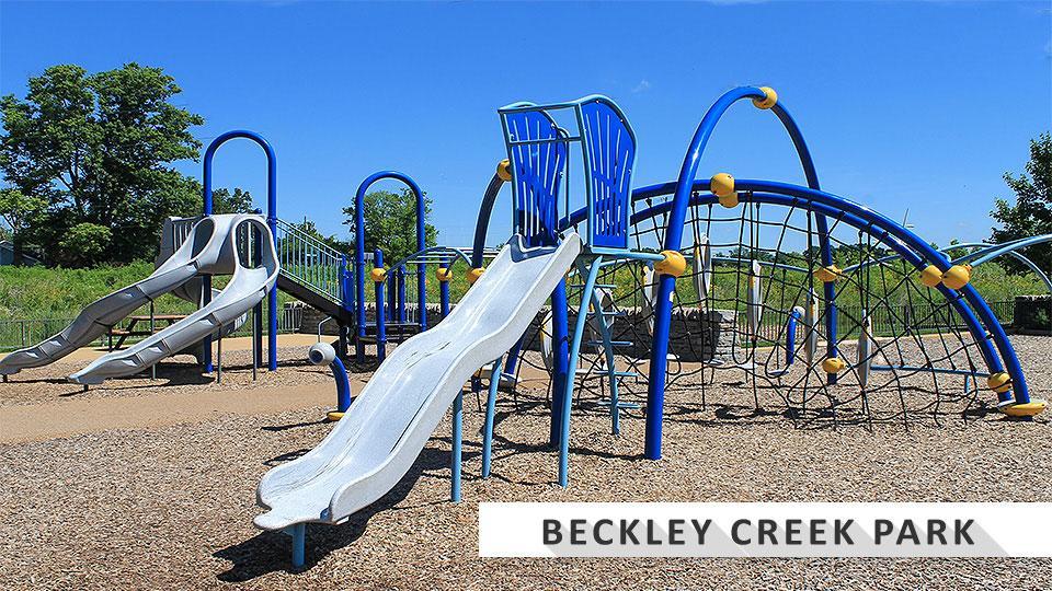 Playground at Beckley Creek Park at the Parklands