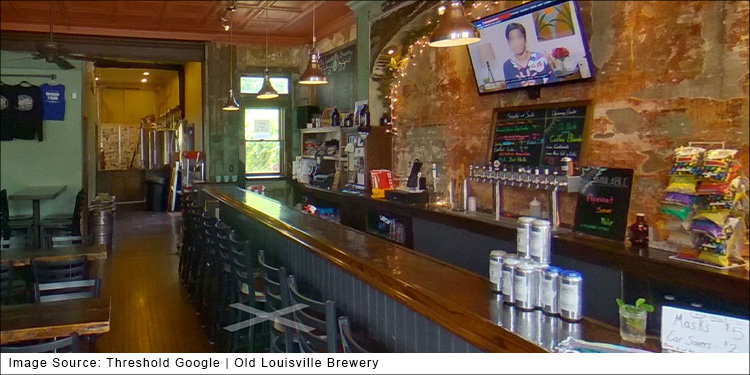 taproom at Old Louisville Brewery