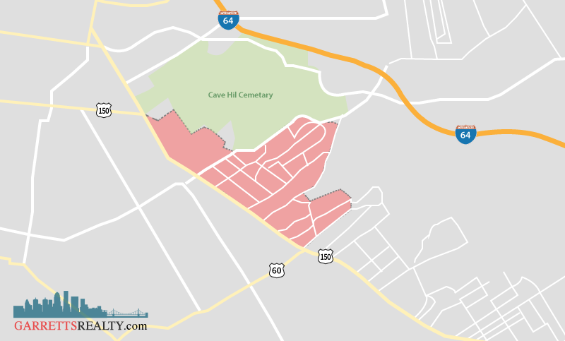 cherokee triangle neighborhood map overlay