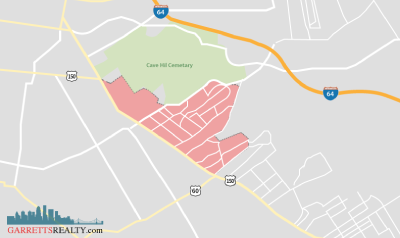 Cherokee Triangle neighborhood map