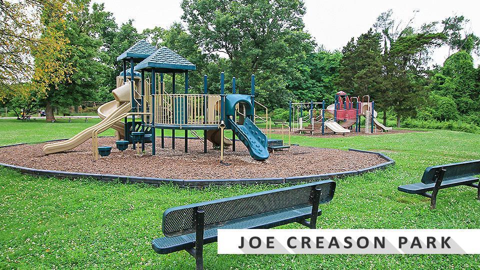 Joe Creason park playground located by the Louisville Zoo.