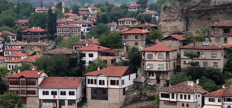Village of ottoman homes in Turkey